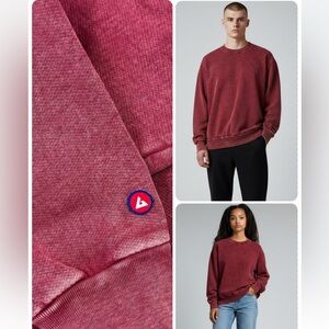 NEW American Giant Unisex Mineral Wash Vintage Crewneck Russet Sweatshirt XS
